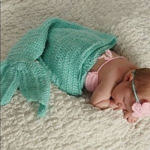 Newborn mermaid outfit